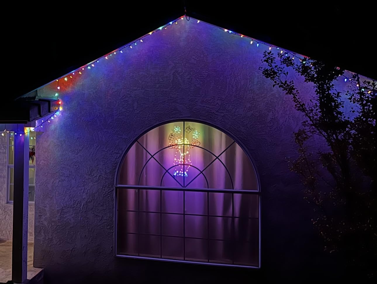 Christmas Window Decorations Lights, 24
