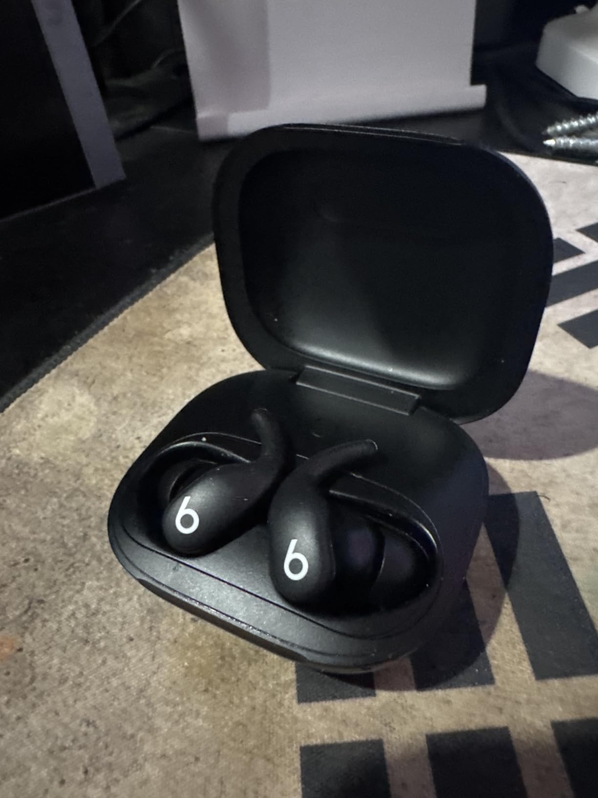 Beats Powerbeats Fit - Wireless Noise Cancelling Workout Earbuds with Secure-Fit Wingtips, Up to 30-Hour Battery Life, Sweat & Water Resistant, Apple & Android Compatible - Gravel Gray customer photo 2