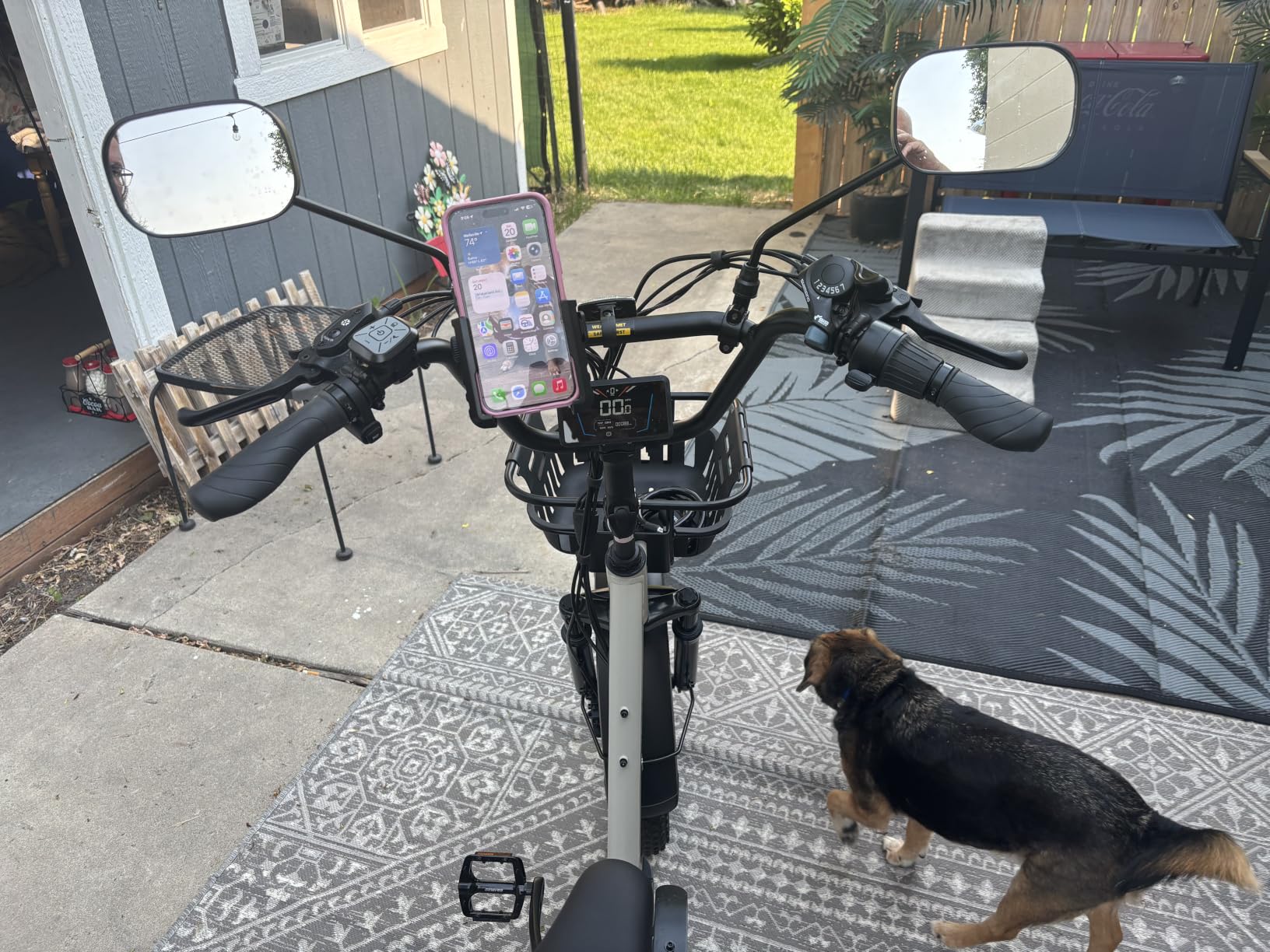 Full Suspension Folding Electric Tricycle for Adults, Aluminum Alloy, Torque Sensor, 20MPH 100Miles 20×3 inch Fat Tire Electric Trike, 1200W 48V 20AH 3 Wheel Electric Bike, Reverse, Parking, UL customer photo 1