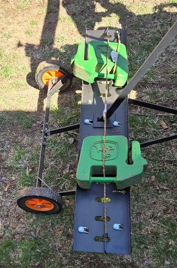 AugFir 48-Inch Tow Behind Dethatcher, Pull Behind Lawn Dethatcher with 20 Spring Steel Tines customer photo 2