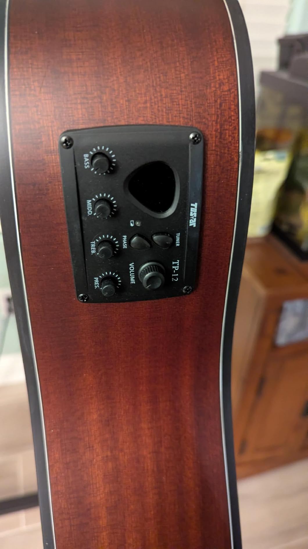 Tostar Acoustic Electric Guitar 12 String Guitarra Acustica for Beginners Professioner 42
