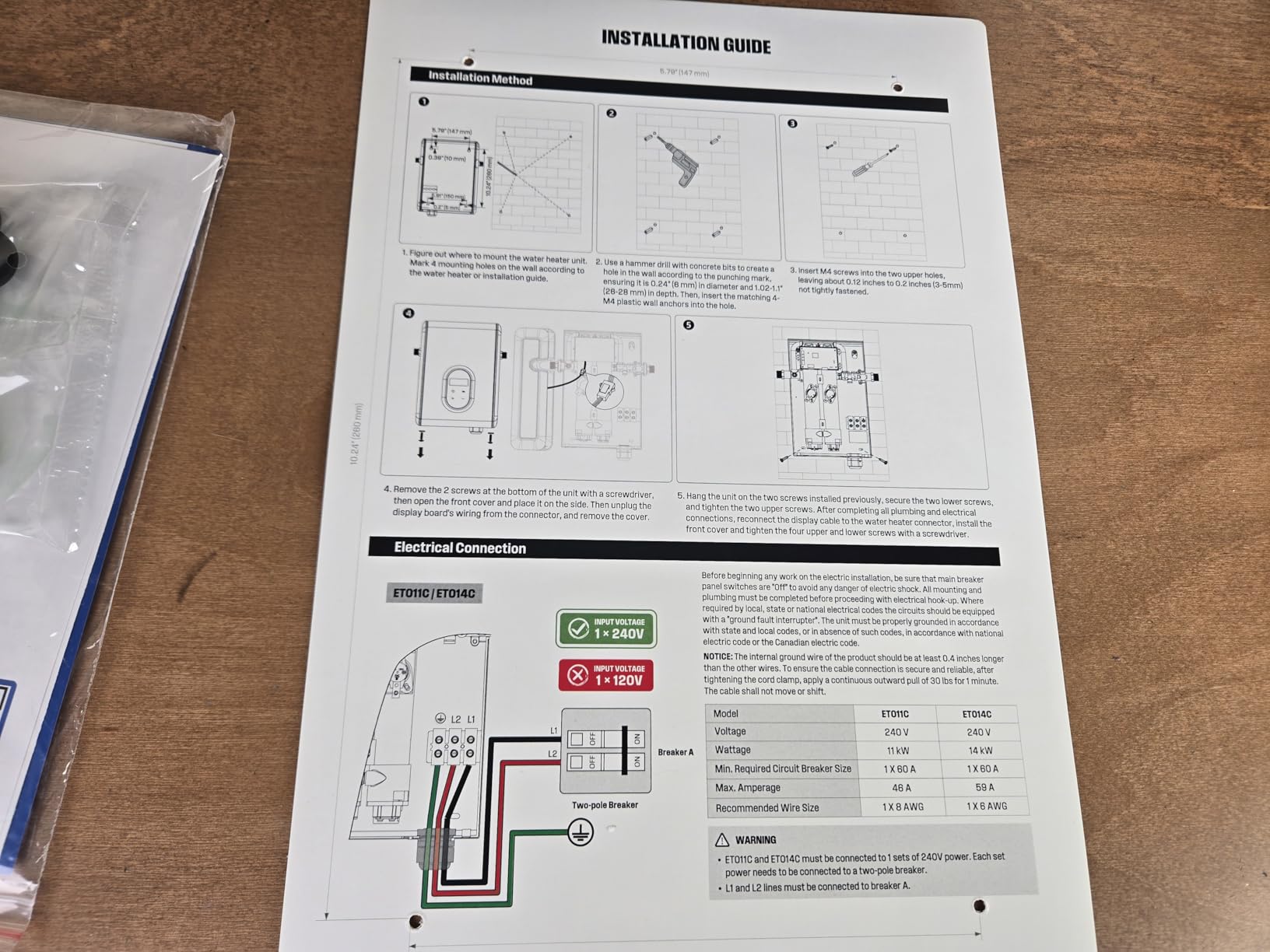 Westinghouse 18kW Electric Tankless Whole House Water Heater, 4.2 GPM Instant Hot Water on Demand, 240V, WIFI & Self Modulating High Efficiency, Copper Heating, LED Display, ETL Certified customer photo 2