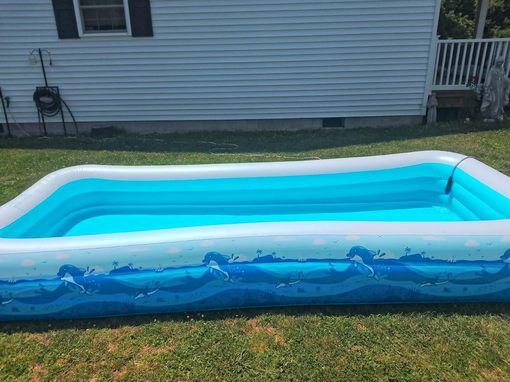 Extra Large Inflatable Pool for Adults, 165