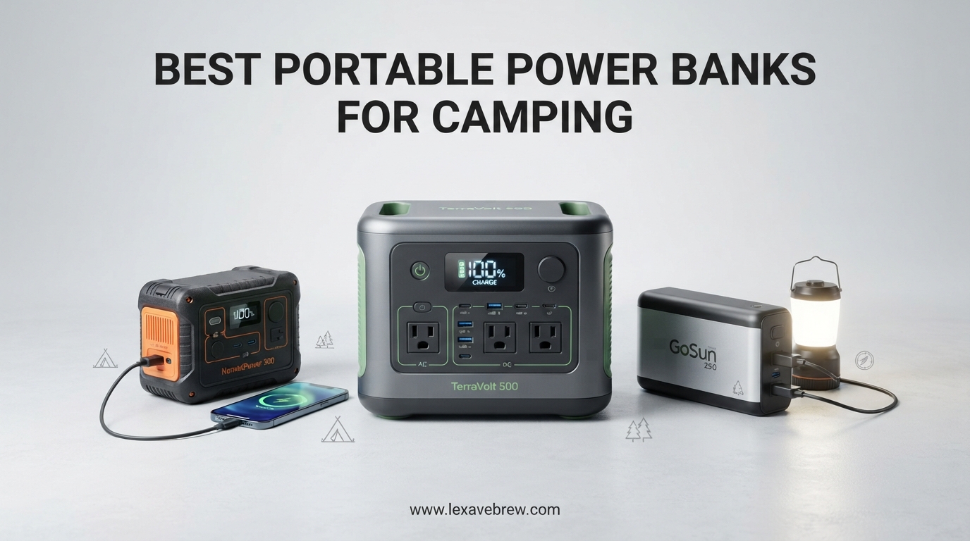 Best Portable Power Banks for Camping