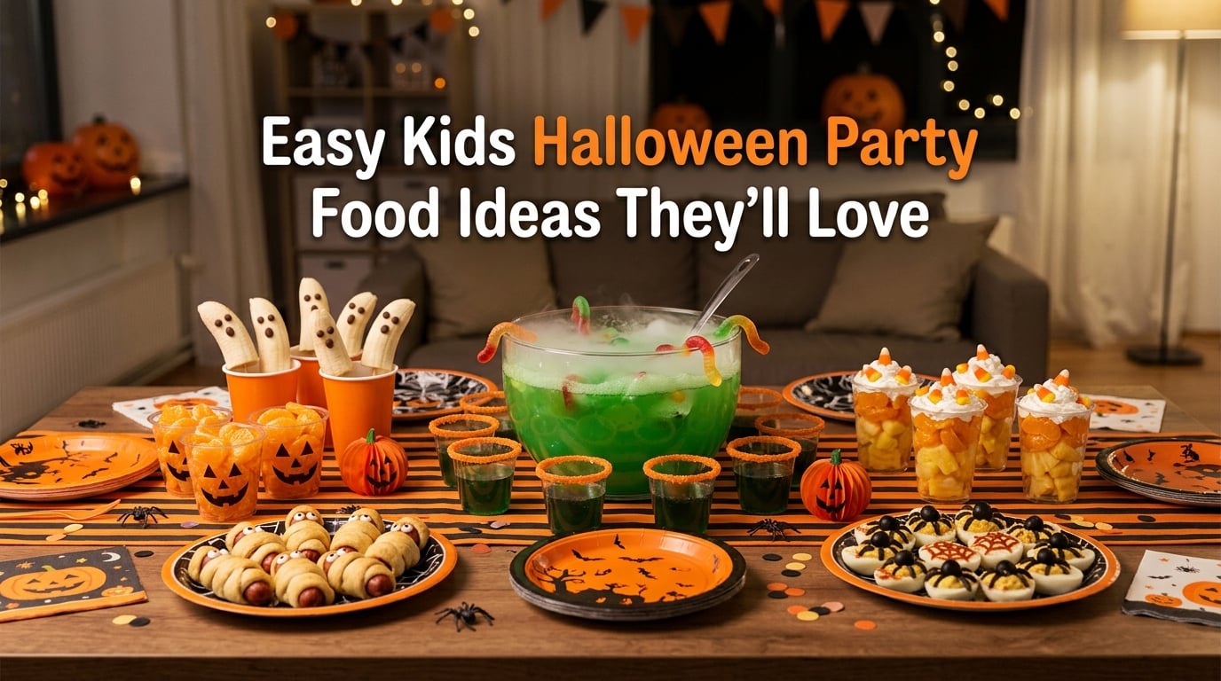 Easy Kids Halloween Party Food Ideas They’ll Love
