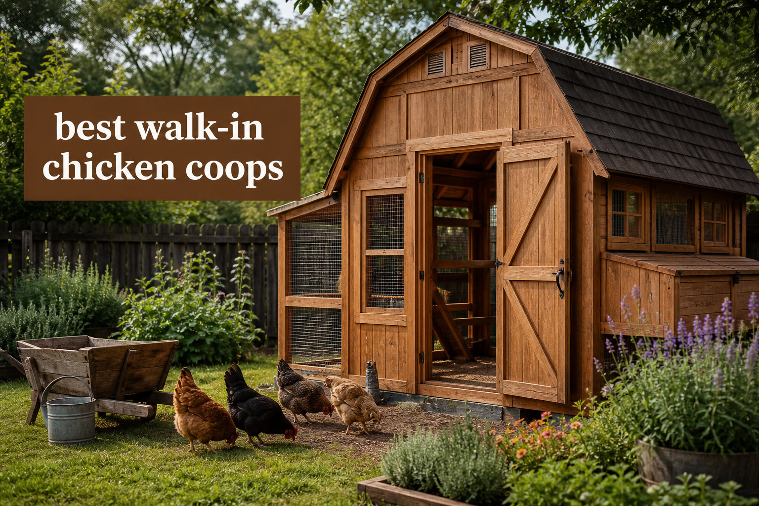 best walk-in chicken coops