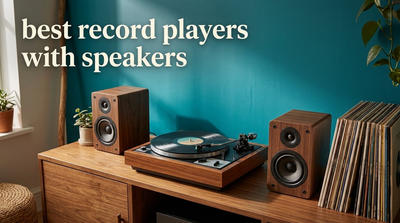 best record players with speakers