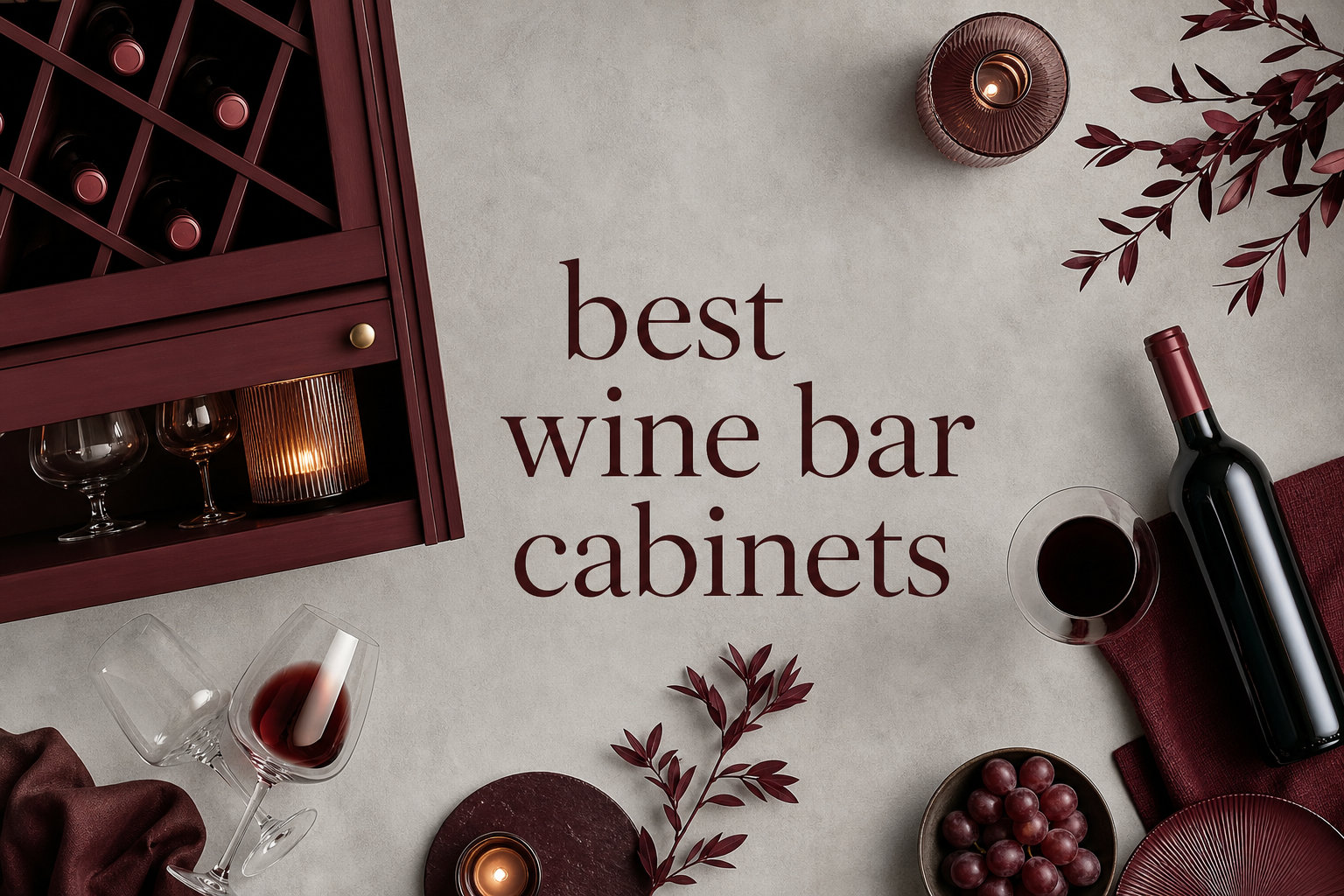 best wine bar cabinets