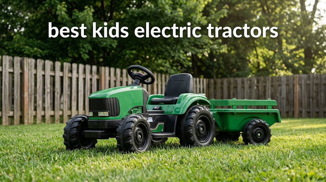best kids electric tractors