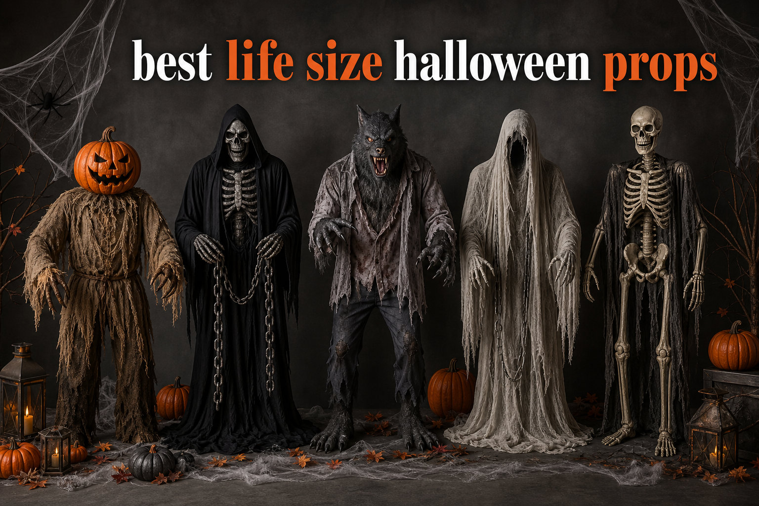 best life size halloween props