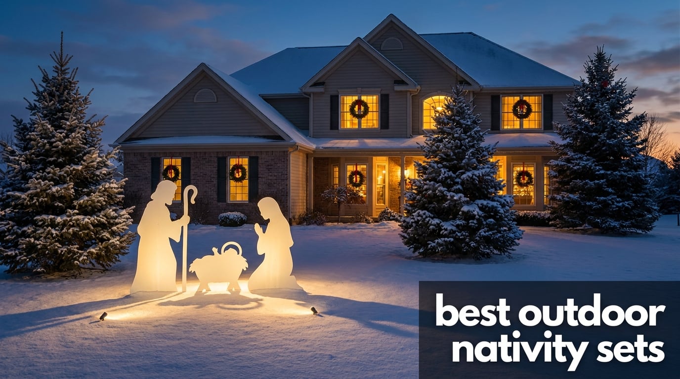 best outdoor nativity sets
