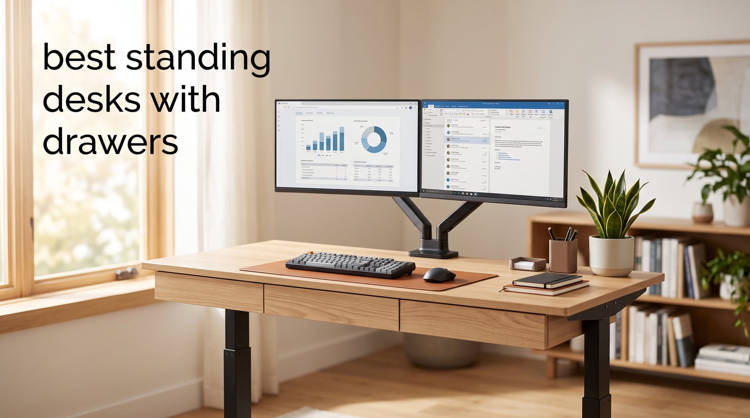 best standing desks with drawers