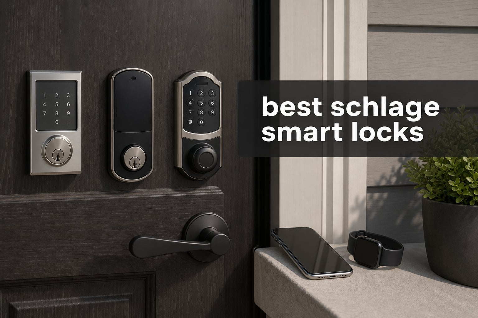 best schlage smart locks