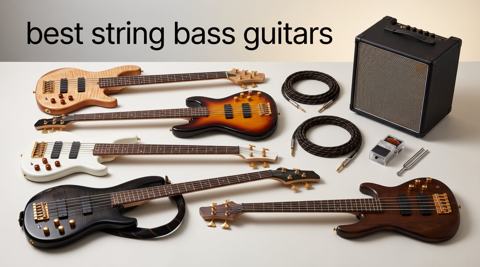 best 5 string bass guitars