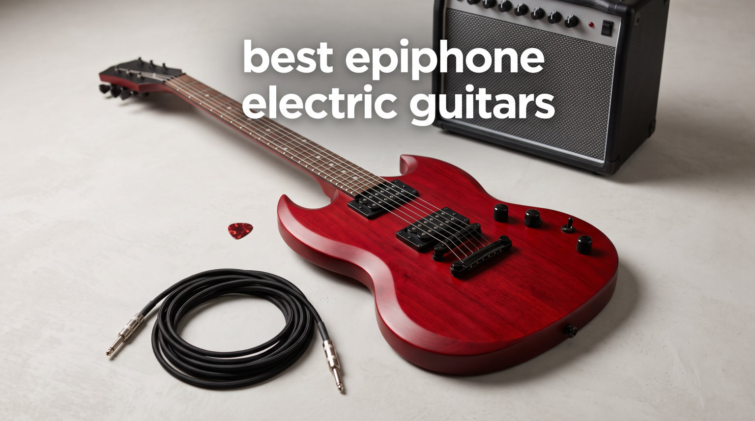 best epiphone electric guitars