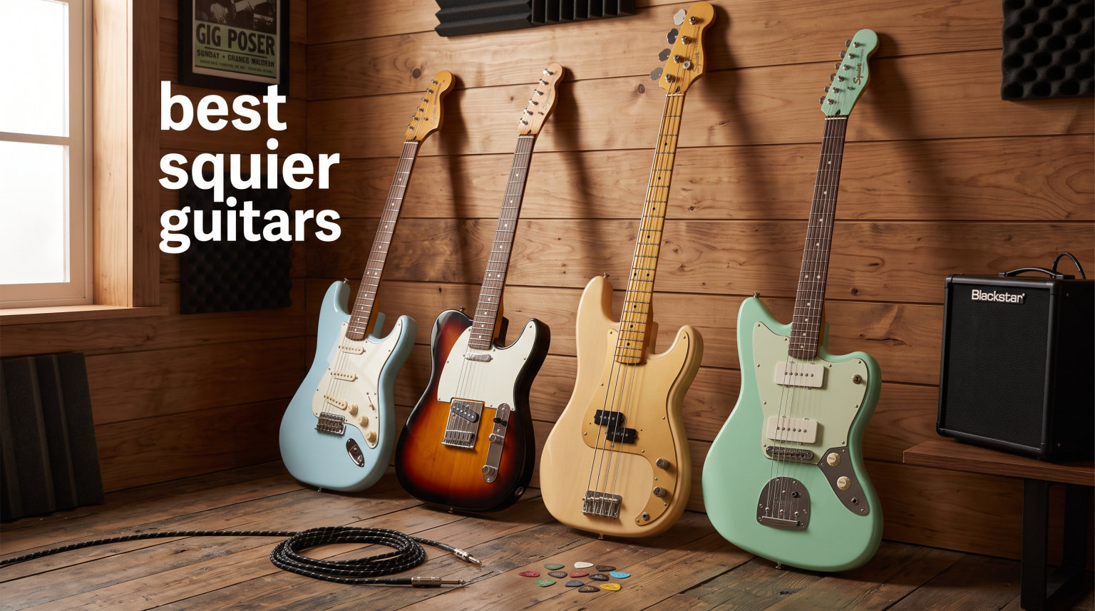 best squier guitars