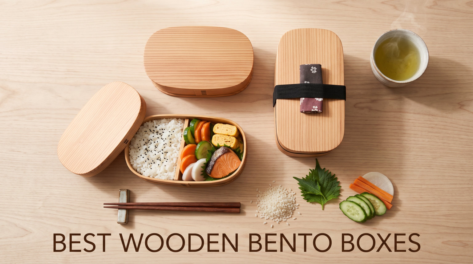 best wooden bento boxes