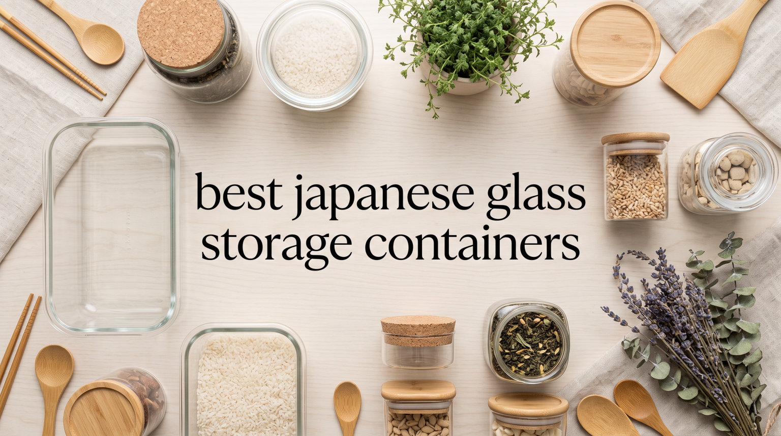 best japanese glass storage containers
