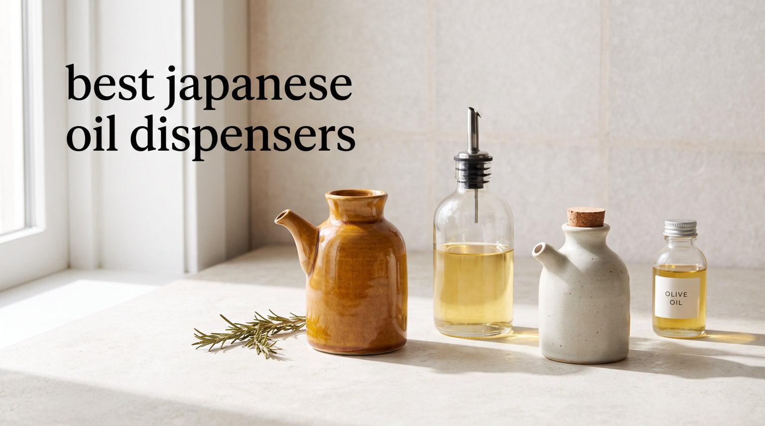 best japanese oil dispensers
