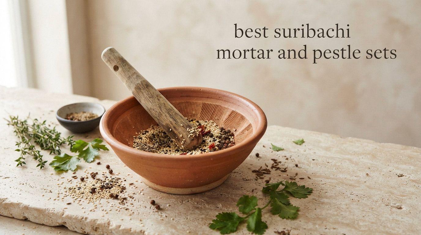 best suribachi mortar and pestle sets
