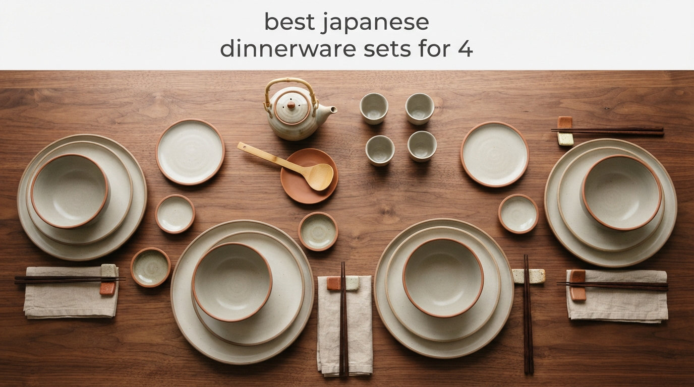 best japanese dinnerware sets for 4