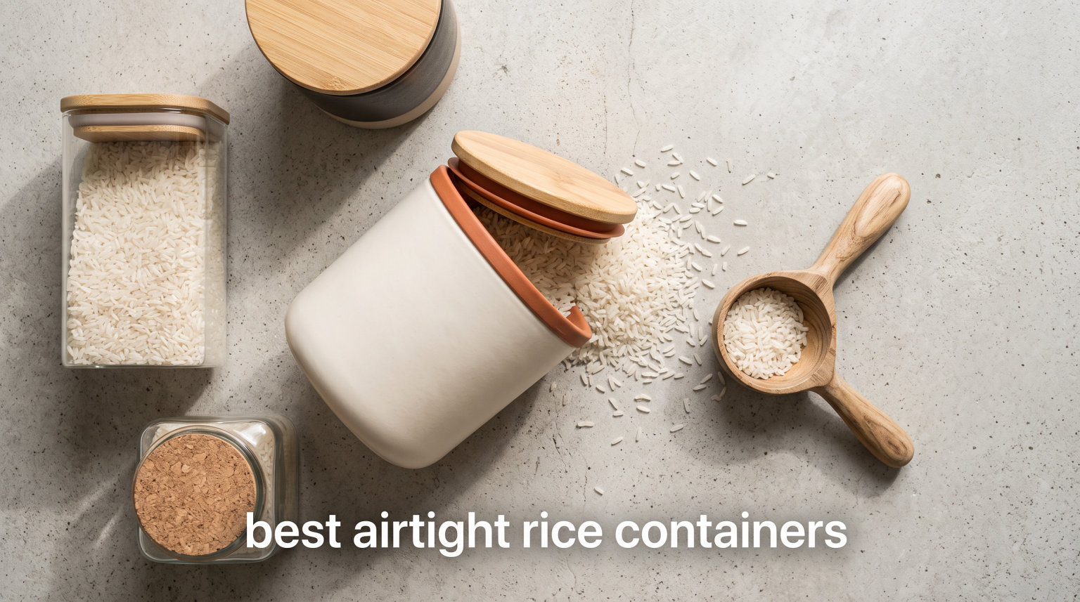 best airtight rice containers