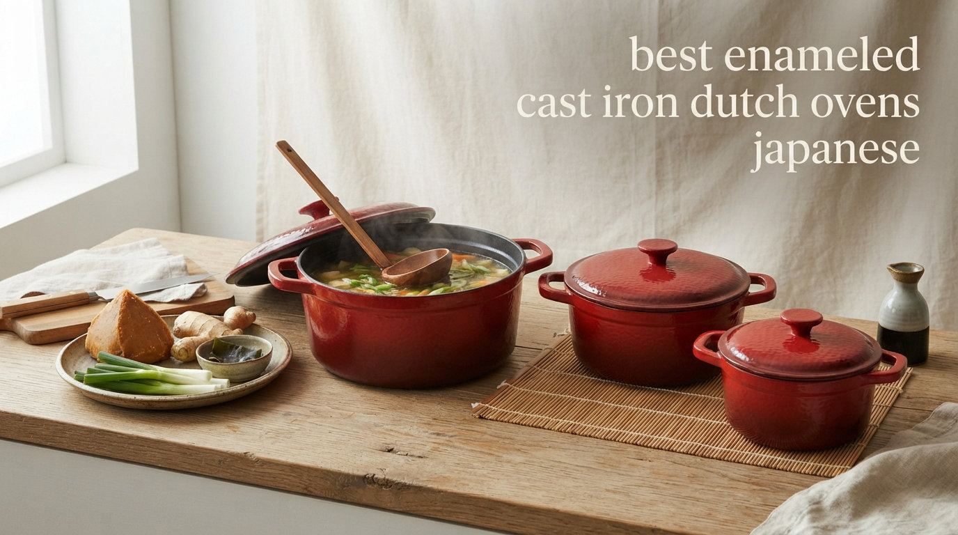 best enameled cast iron dutch ovens japanese