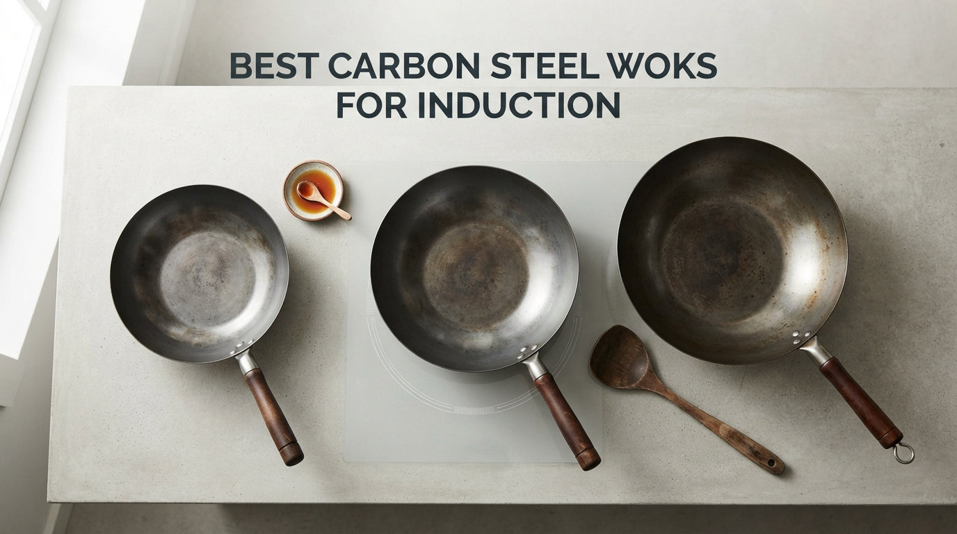 best carbon steel woks for induction