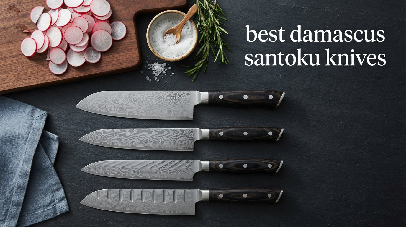 best damascus santoku knives