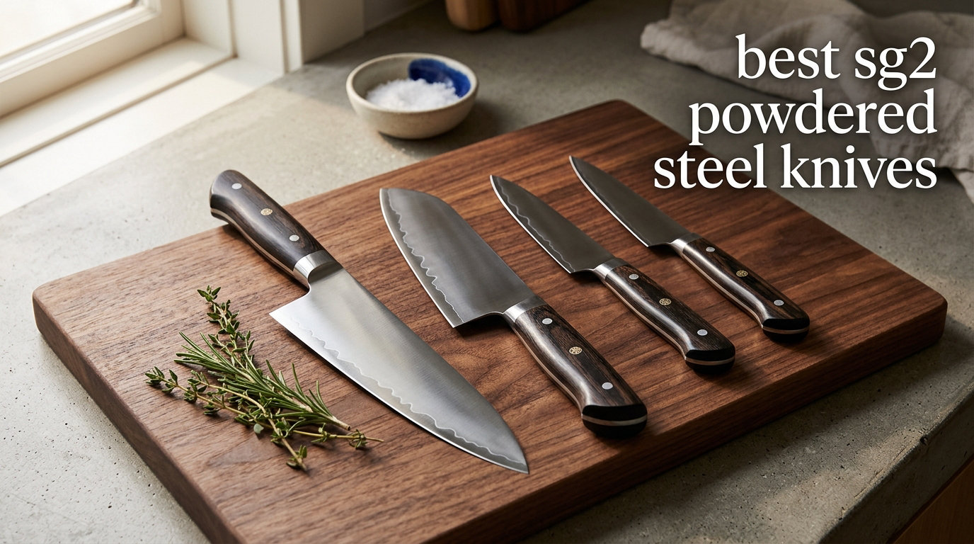 best sg2 powdered steel knives
