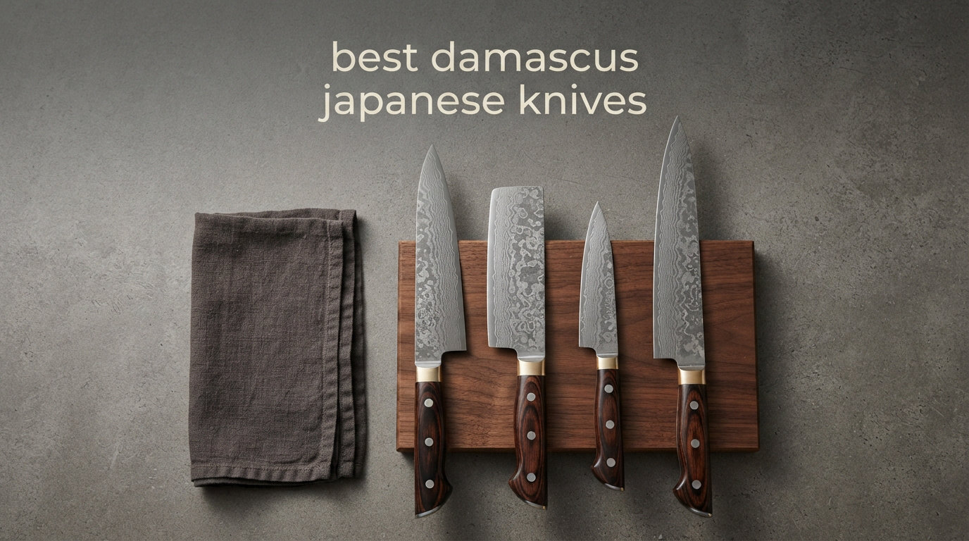 best damascus japanese knives