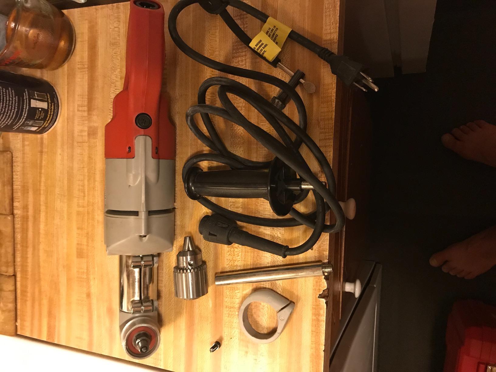 Right Angle Drill, 1/2 In, 355/750 RPM customer photo 1