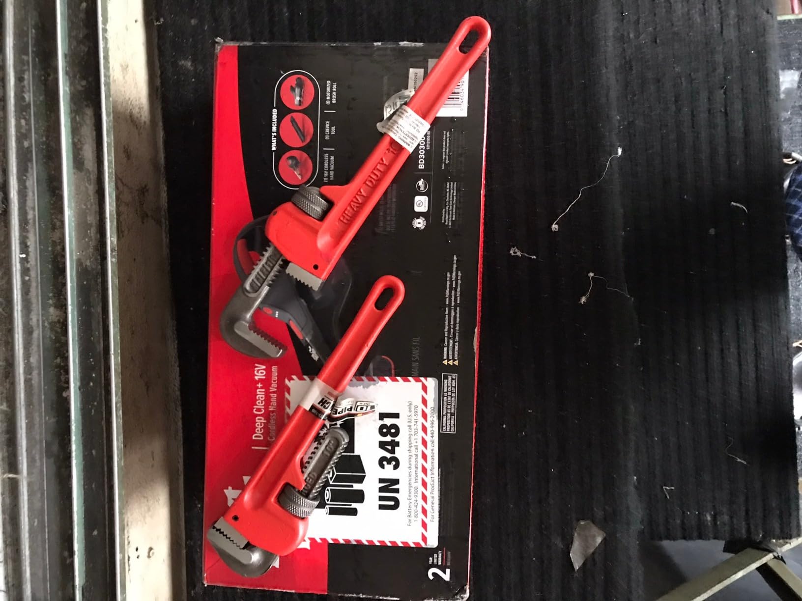 Performance Tool W1133-18B 18 in. Red Drop-Forged Steel Pipe Wrench customer photo 1