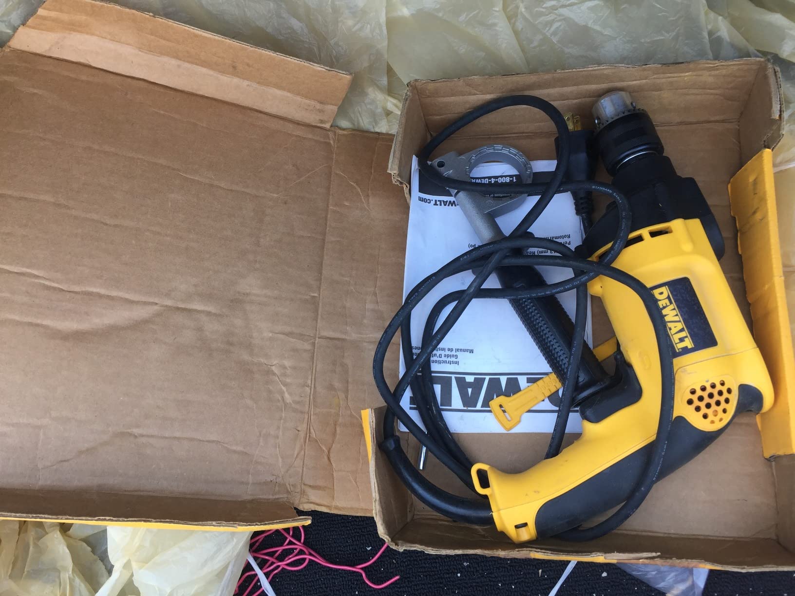DEWALT Hammer Drill, 1/2-Inch, 7.8-Amp (DW511) customer photo 1
