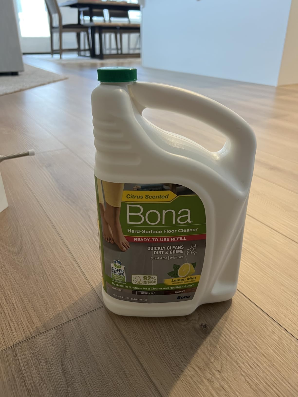 Bona Multi-Surface Floor Cleaner Refill - 128 fl oz - Unscented customer photo 1