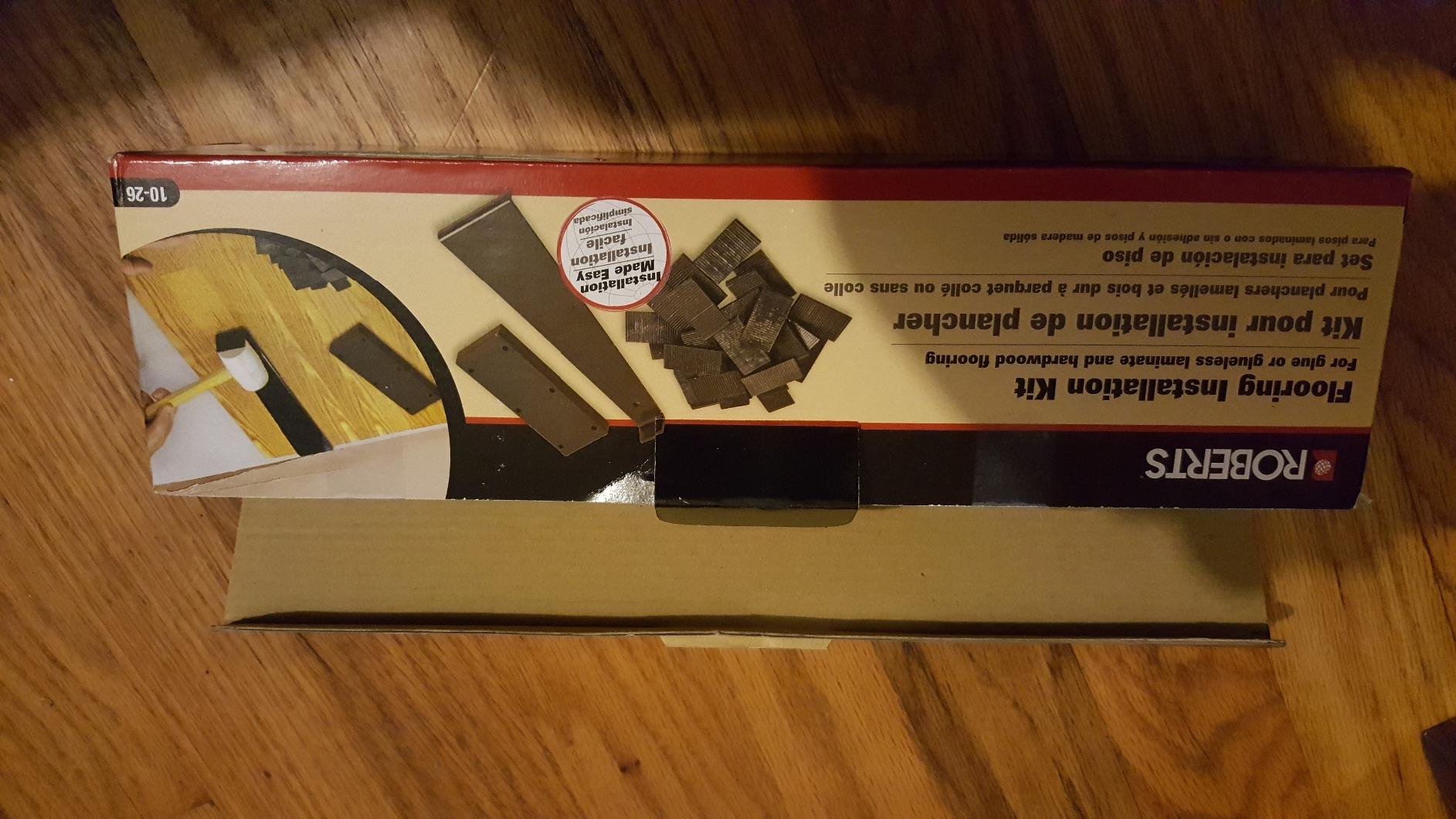 ROBERTS 46296 , 10-26, Floor Install Kit, Spacers, Block, Pull Bar, Black customer photo 1