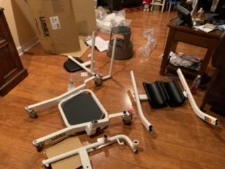 Lumex LF1600 Stand Assist, Sit to Stand Patient Lift for Elderly Seniors, Chair Transfer & Standing Support Aid customer photo 2