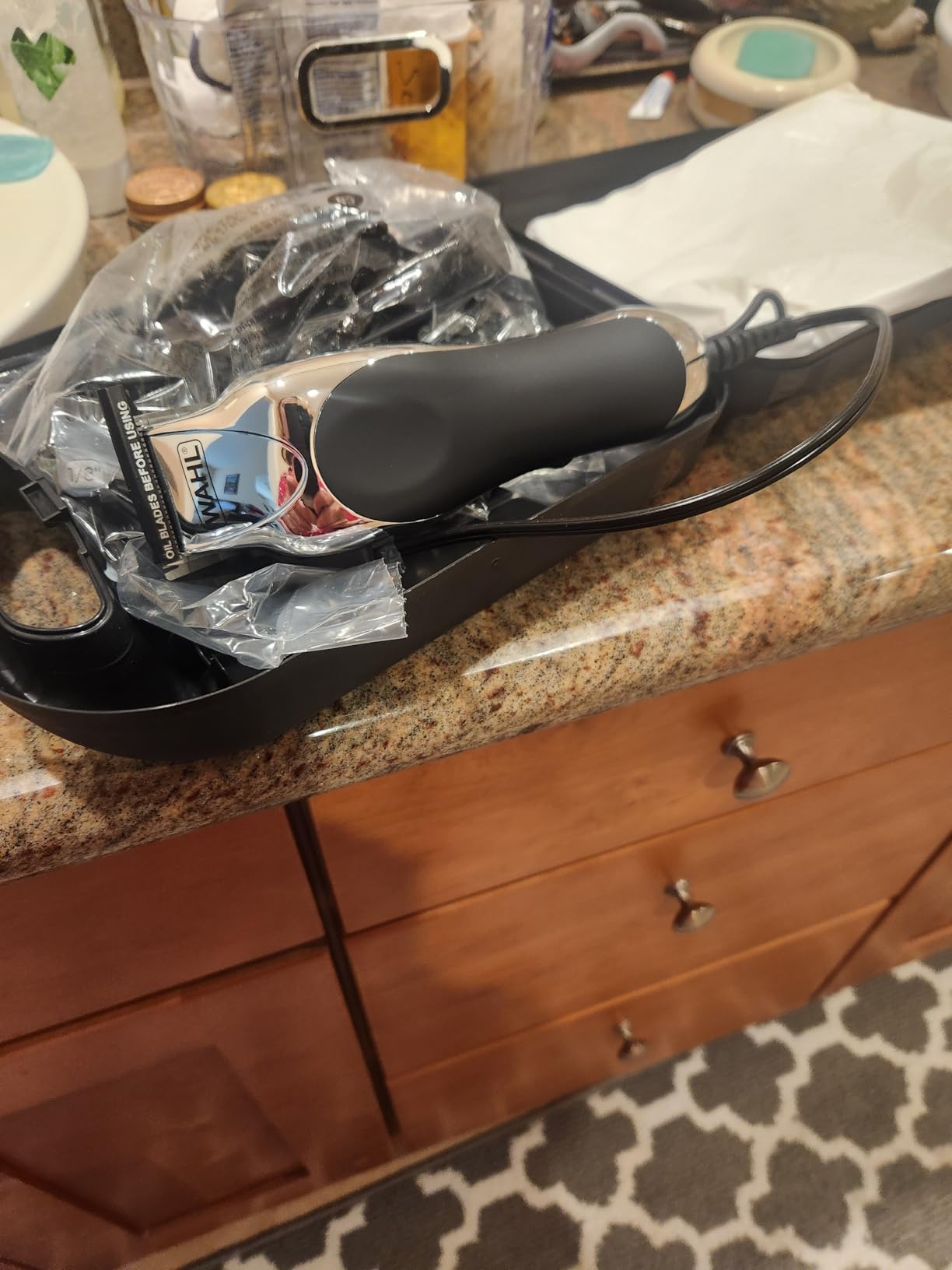 Wahl USA Chrome Pro Corded Clipper Complete Haircutting Kit for Men customer photo 1