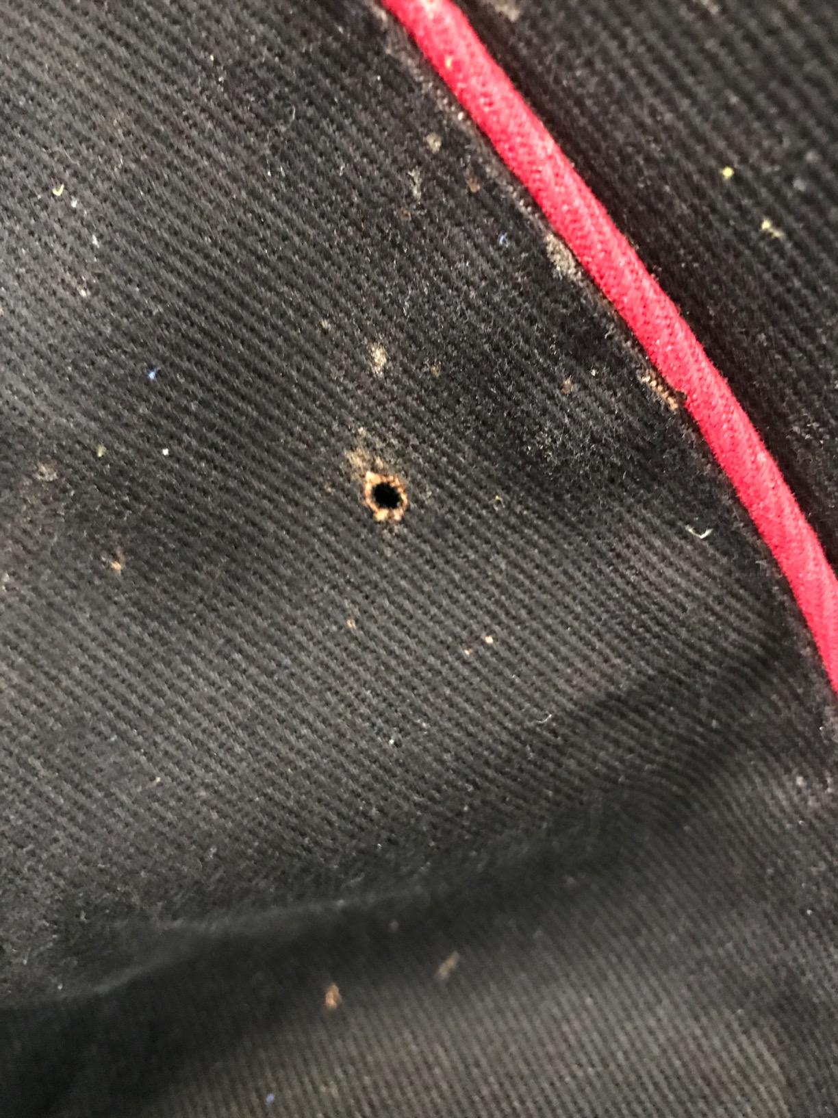 BSX BX9C Black W/Red Flames Cotton Welding Jacket - XL customer photo 1