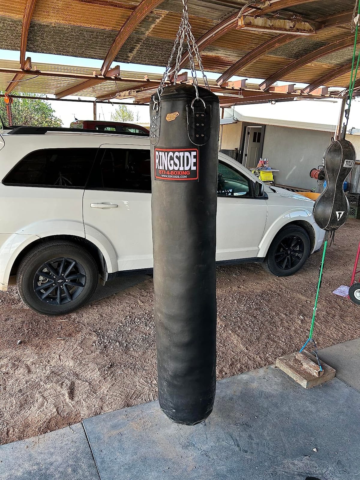 Ringside Powerhide 100 lb. Muay Thai Heavy Punching Bag, 13