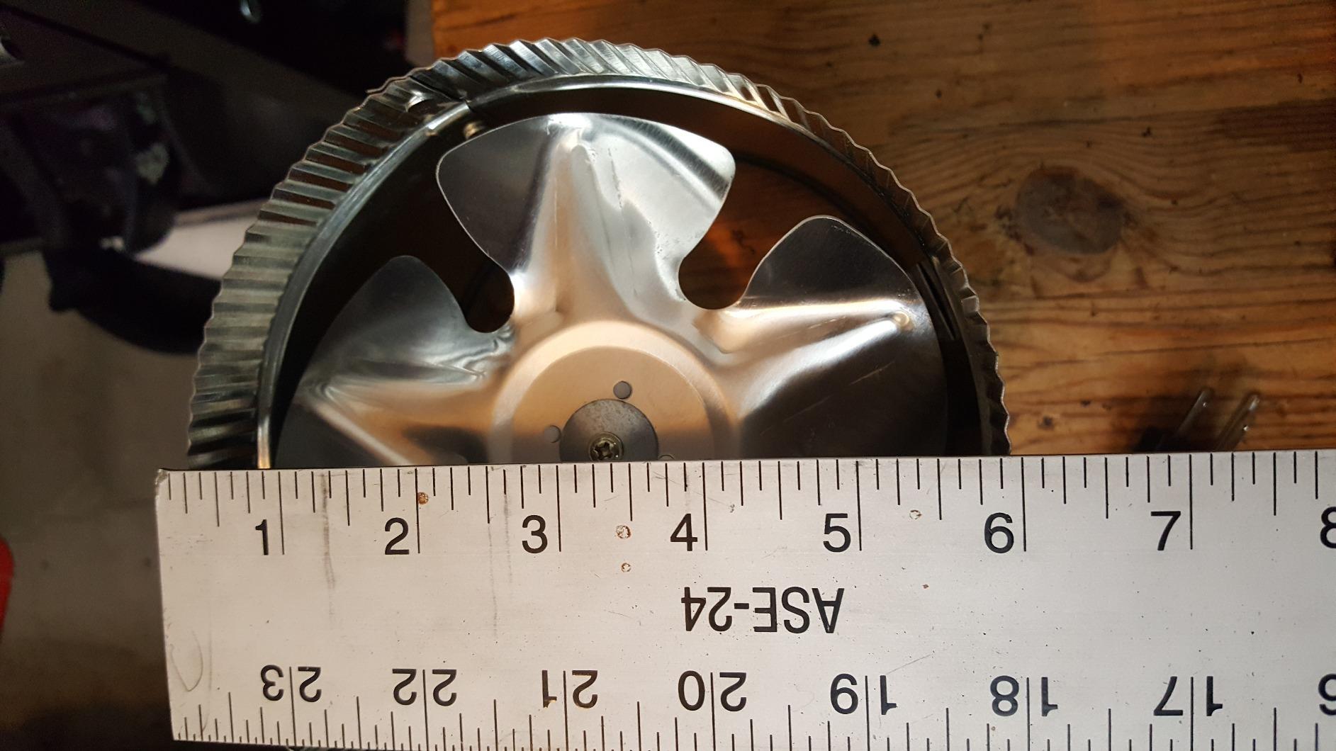 iPower 4 Inch 100 CFM Inline Duct Fan with Low Noise, Exhaust Booster for HVAC Ventilation in Grow Tent, Basements, Bathrooms and Kitchens, Grey customer photo 1