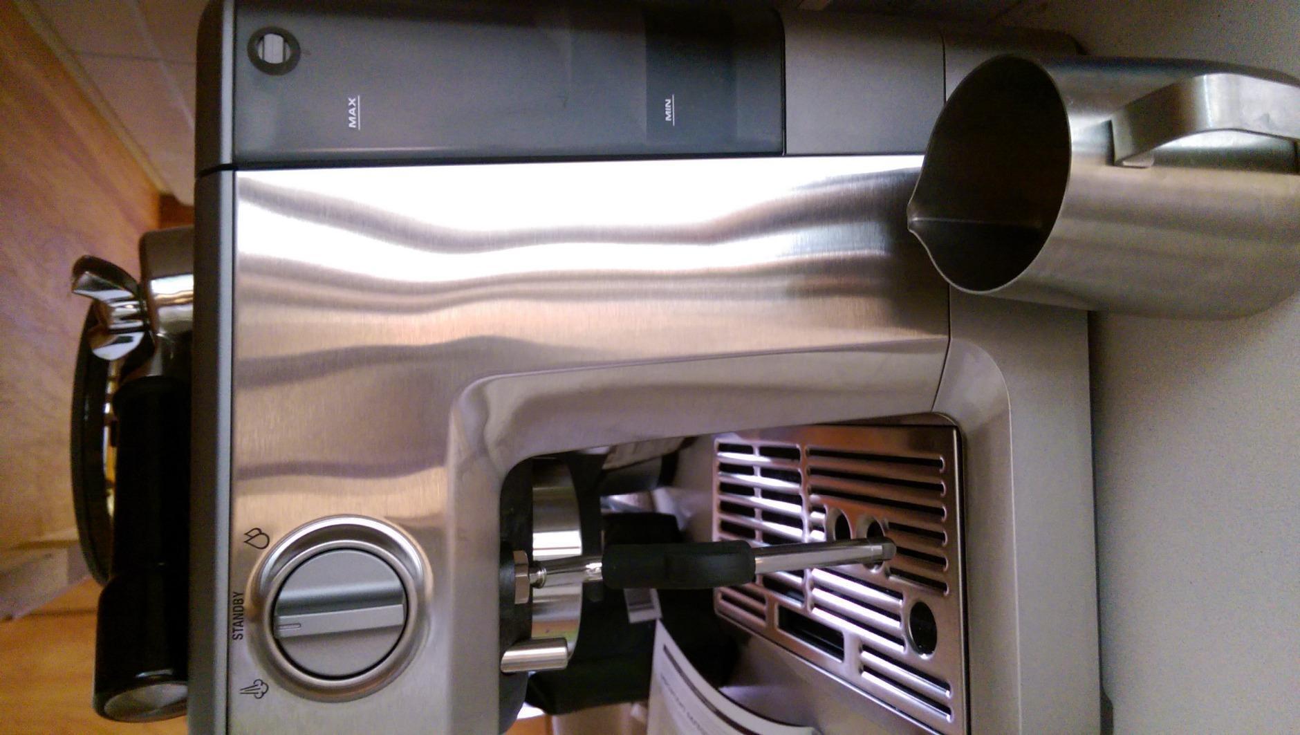 Breville BES870BSXL Barista Express Espresso Machine, Black Sesame customer photo 2