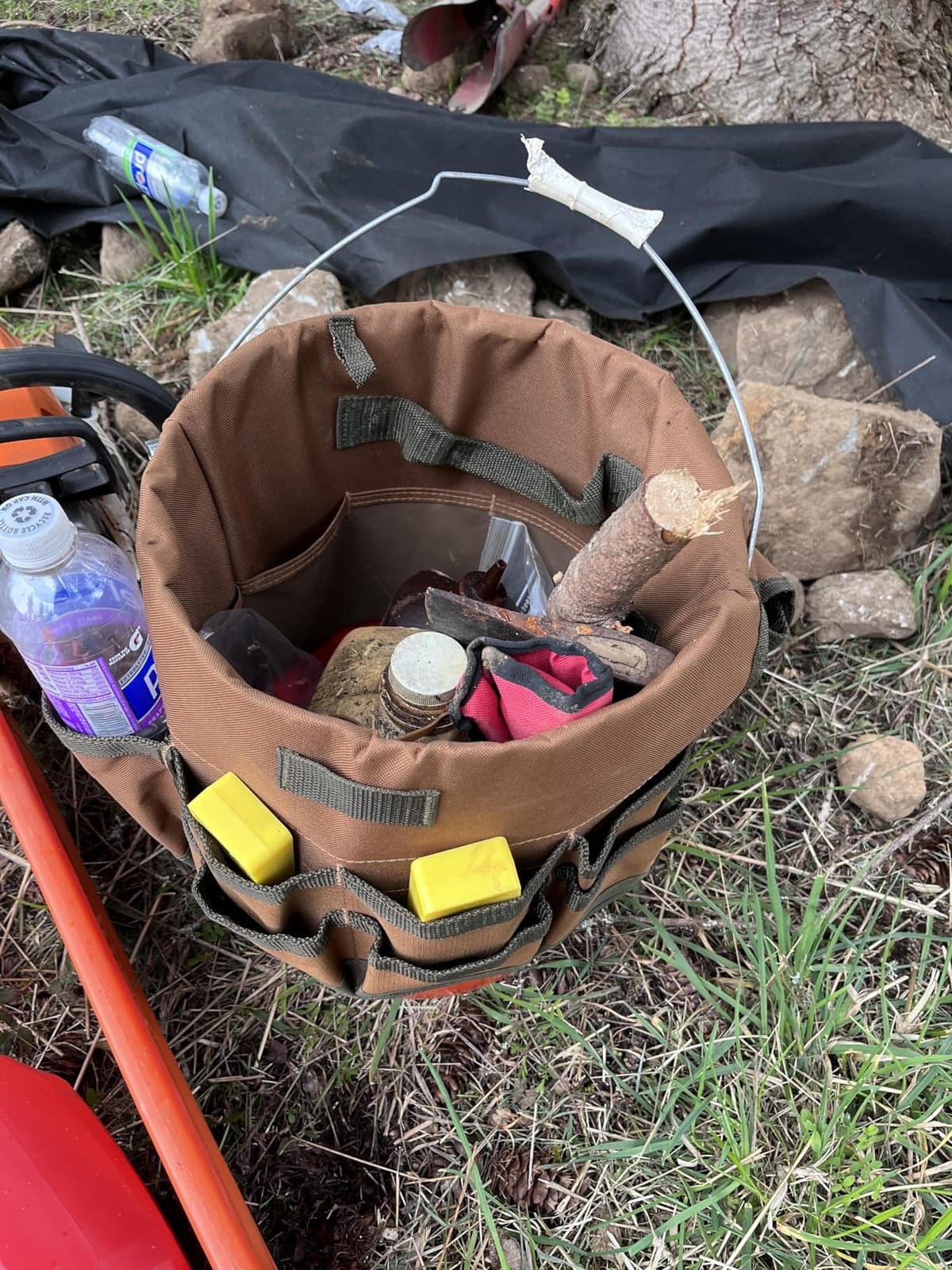Bucket Boss The Bucketeer Bucket Tool Organizer in Brown, 10030 customer photo 1