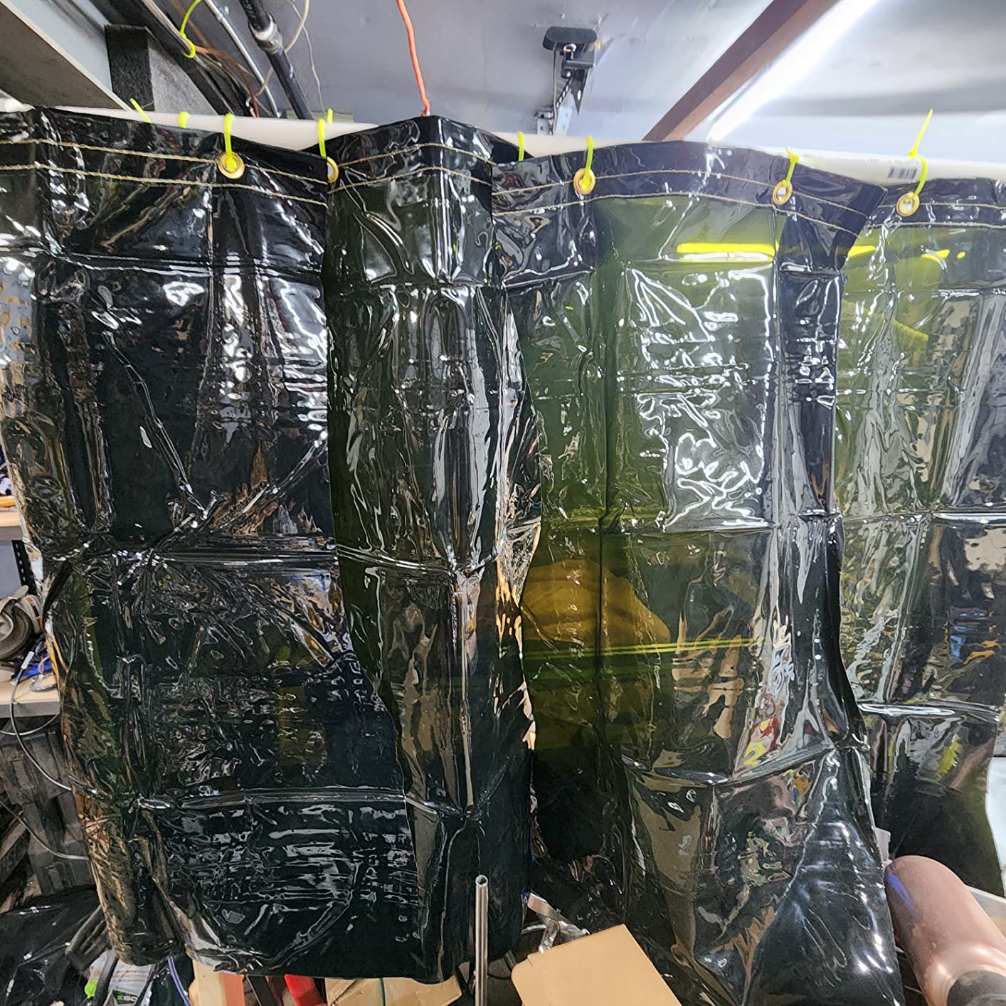 Jackson Safety Transparent Welding Curtain for Sparks & Spatter - NFPA 701 customer photo 1