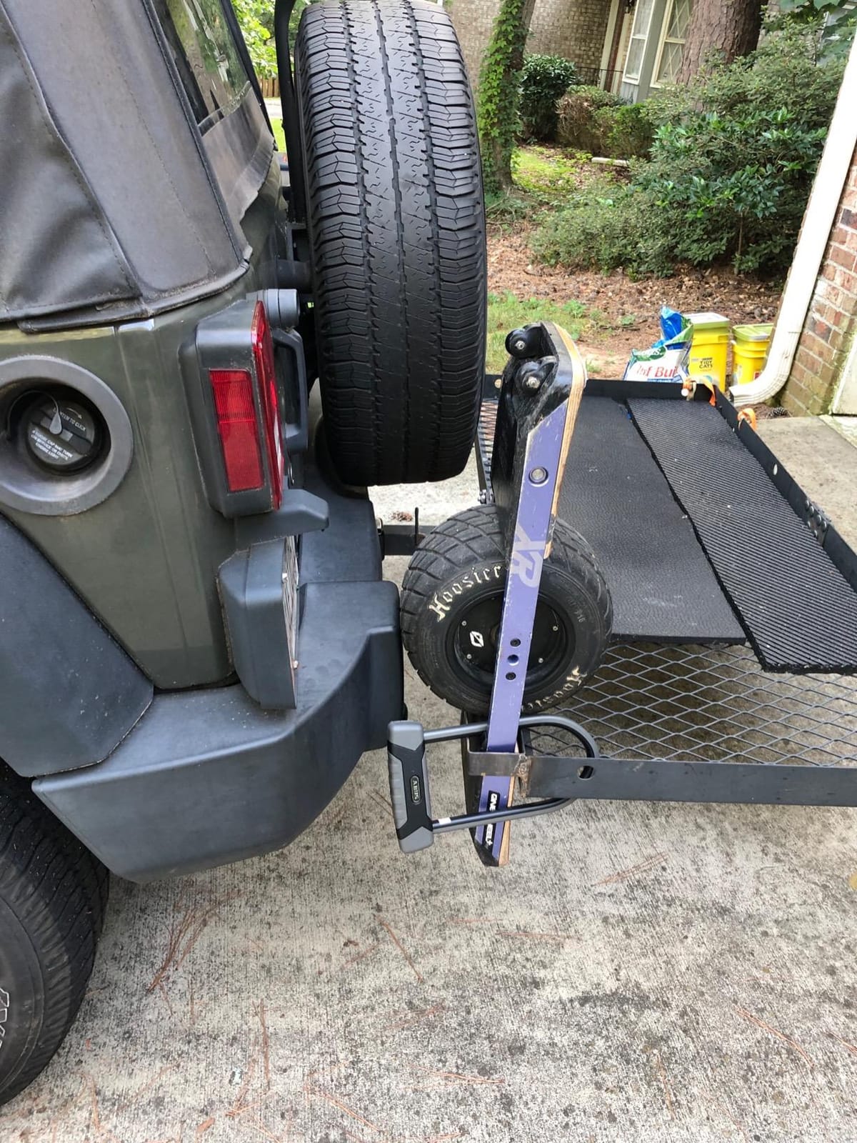 ABUS Granit XPlus 540 U-Lock, Black/Grey, 230 mm Shackle Height customer photo 2
