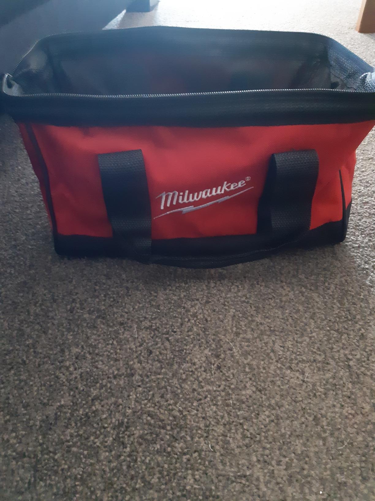 Milwaukee Bag 13x6x8 inch Heavy Duty Canvas Tool Bag customer photo 1