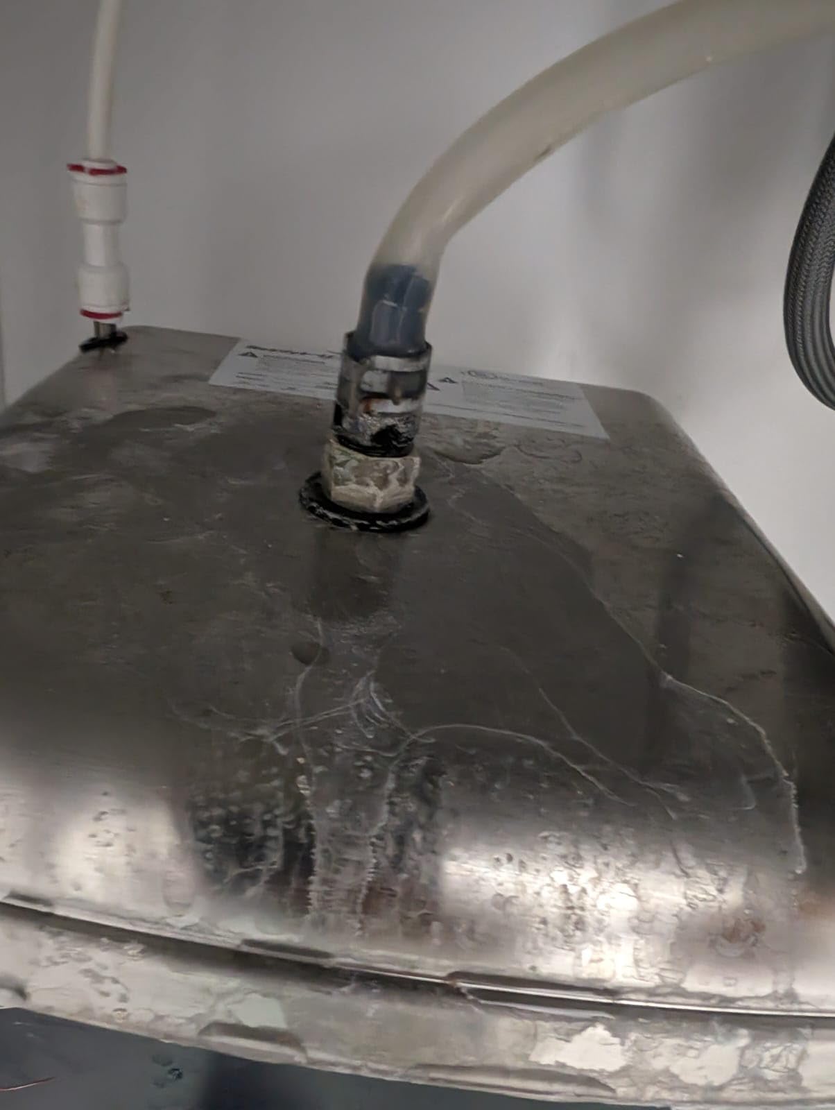 Ready Hot Manual Dial Instant Hot Water Dispenser, Hot & Cold Faucet Nickel customer photo 2