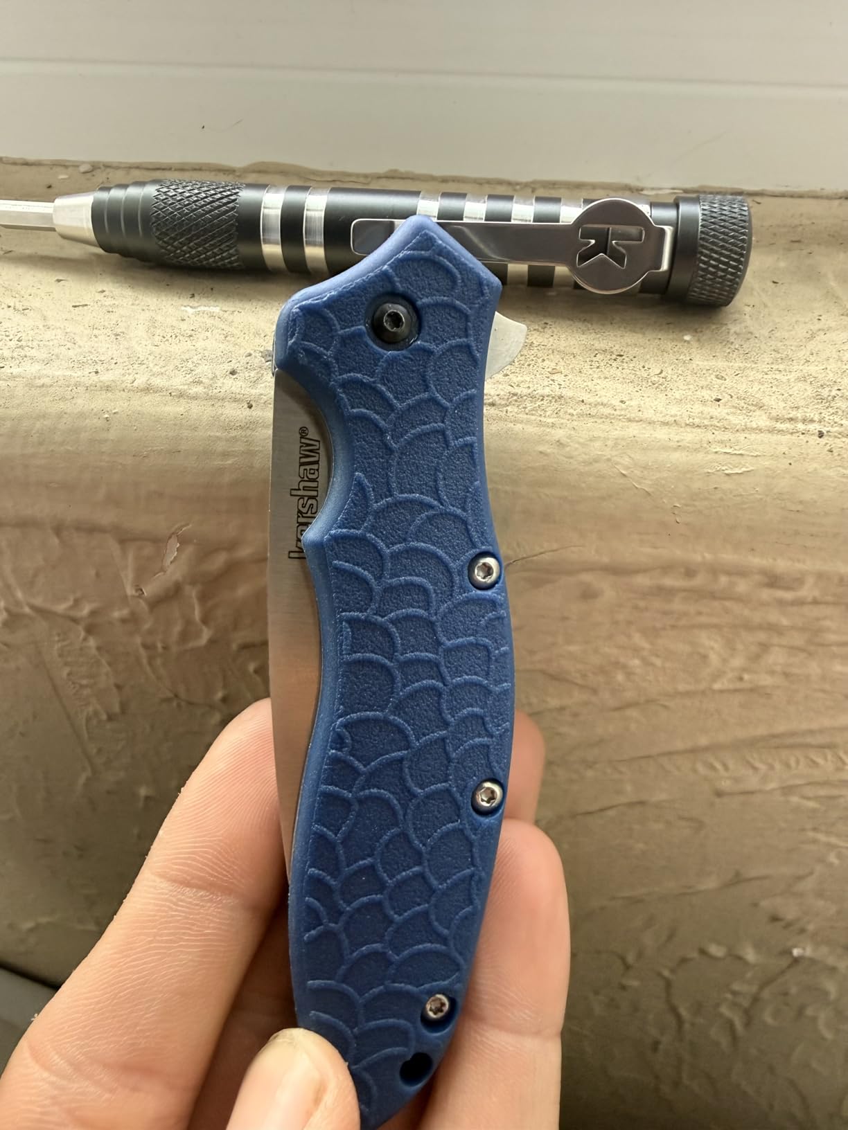 Kershaw TX Multi-Function Magnetic Bit Driver, Aluminum Handle Multi-Tool customer photo 1