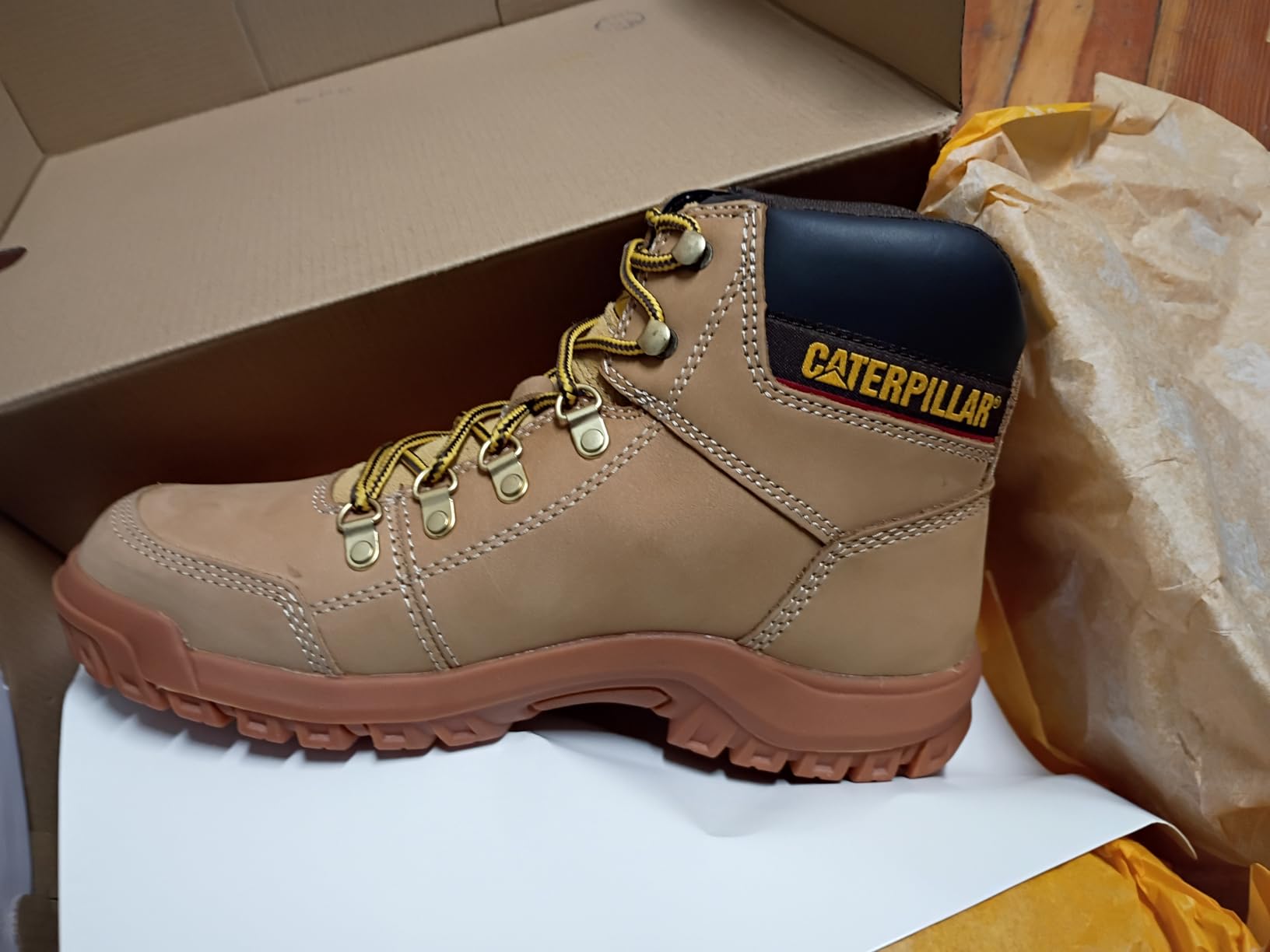Cat Footwear Men's Outline Soft ToeWork Boot customer photo 1