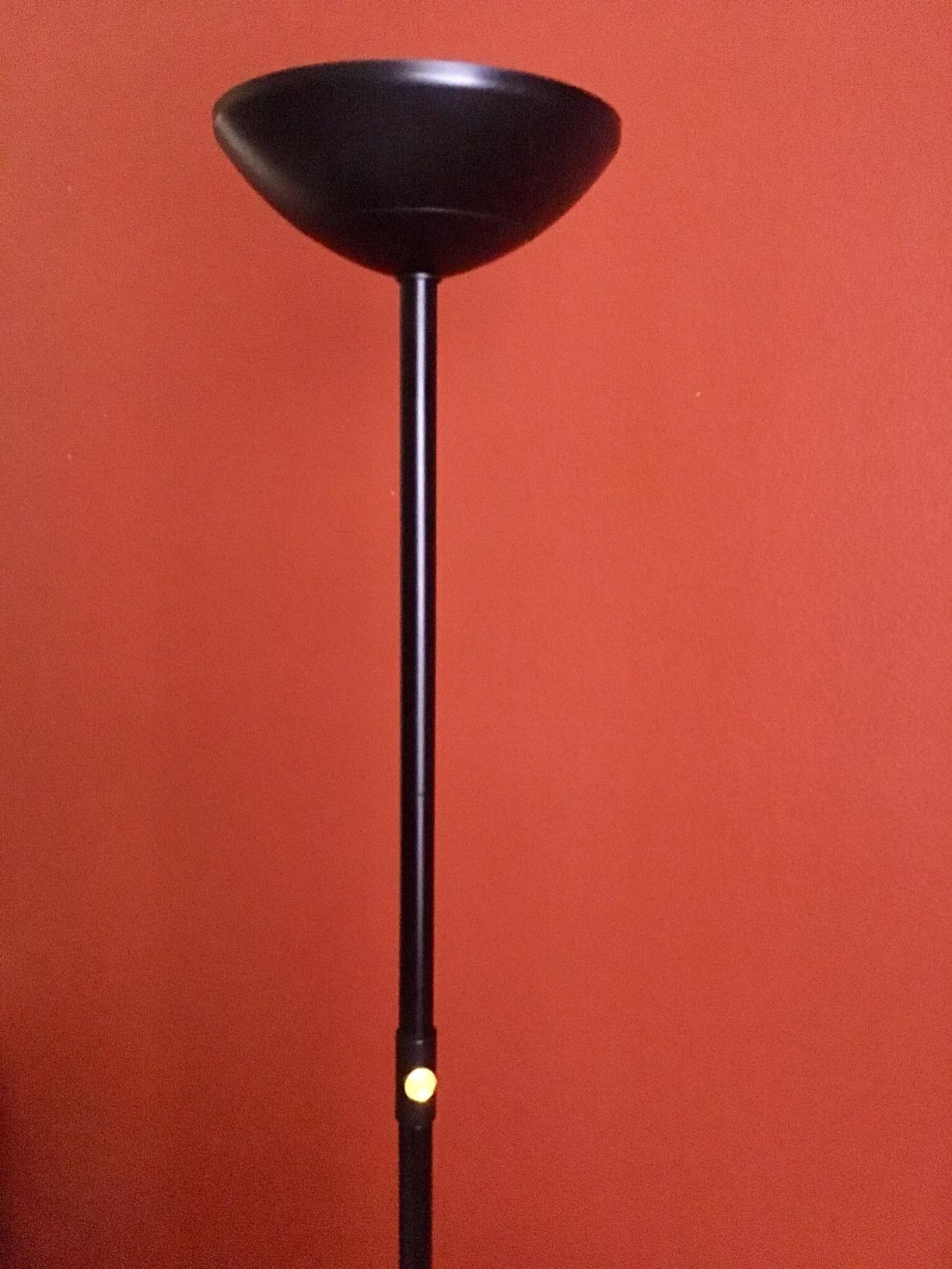 Brightech SkyLite LED Floor lamp, Torchiere Super Bright Floor Lamp for Living Rooms & Offices - 3 Way Dimmable Tall Torch Lamp, High Lumen Standing Pole Lamp for Bedroom Reading - Black customer photo 2
